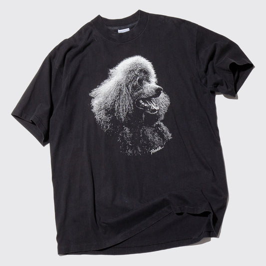 vintage 90's poodle t-shirt