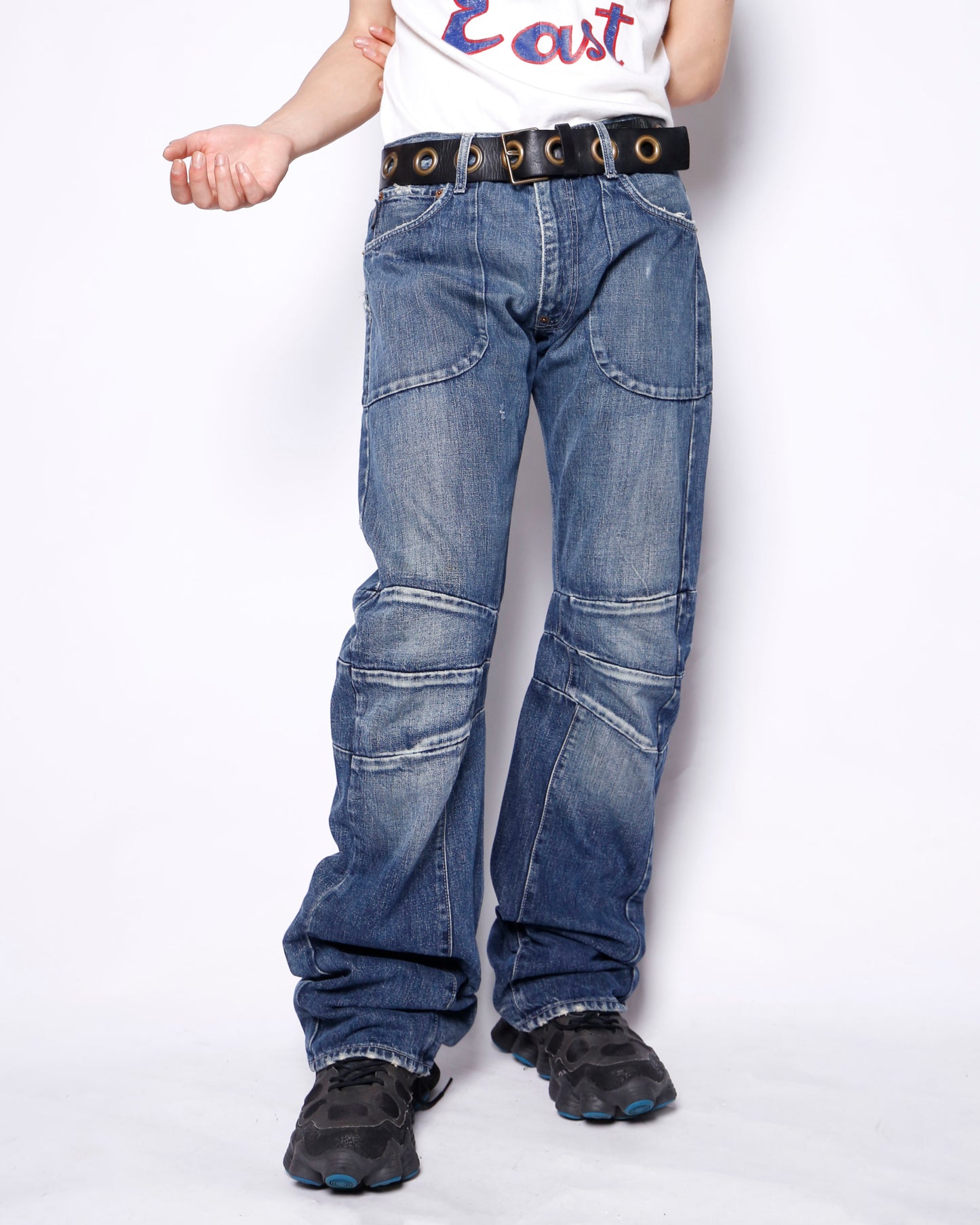 vintage michiko koshino yen x-seam jeans
