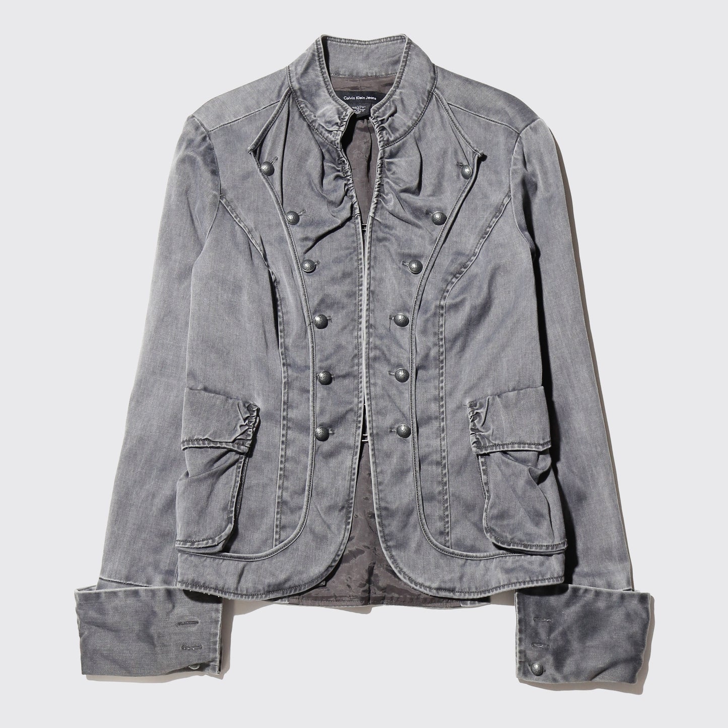 vintage calvin klein jeans acid napoleon jacket