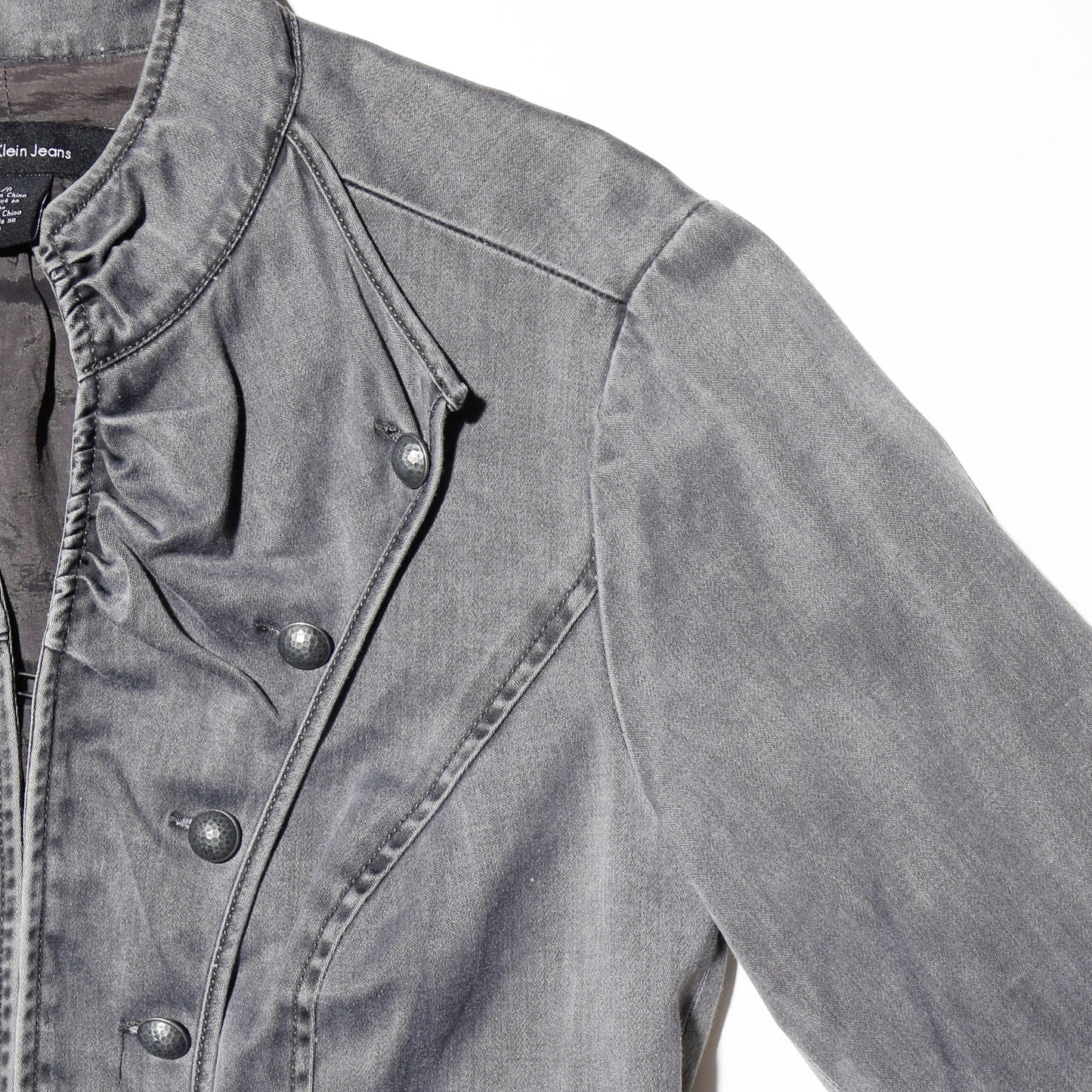 vintage calvin klein jeans acid napoleon jacket