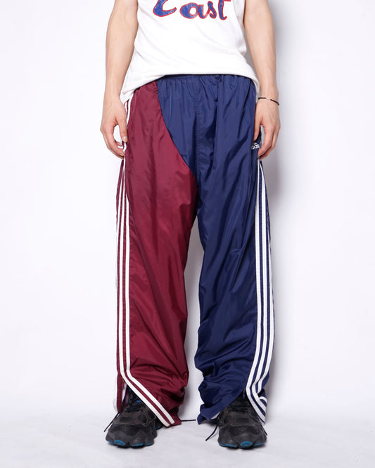 *one-off adidas split nylon truck pants