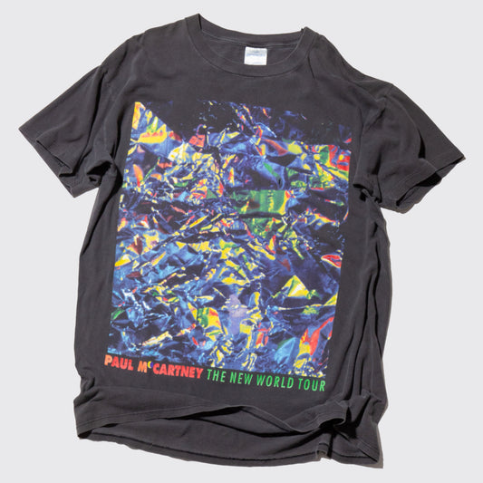 vintage 1993's Paul Mccartney The New World Tour t-shirt