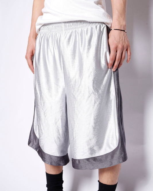 vintage animal pattern basketball truck shorts