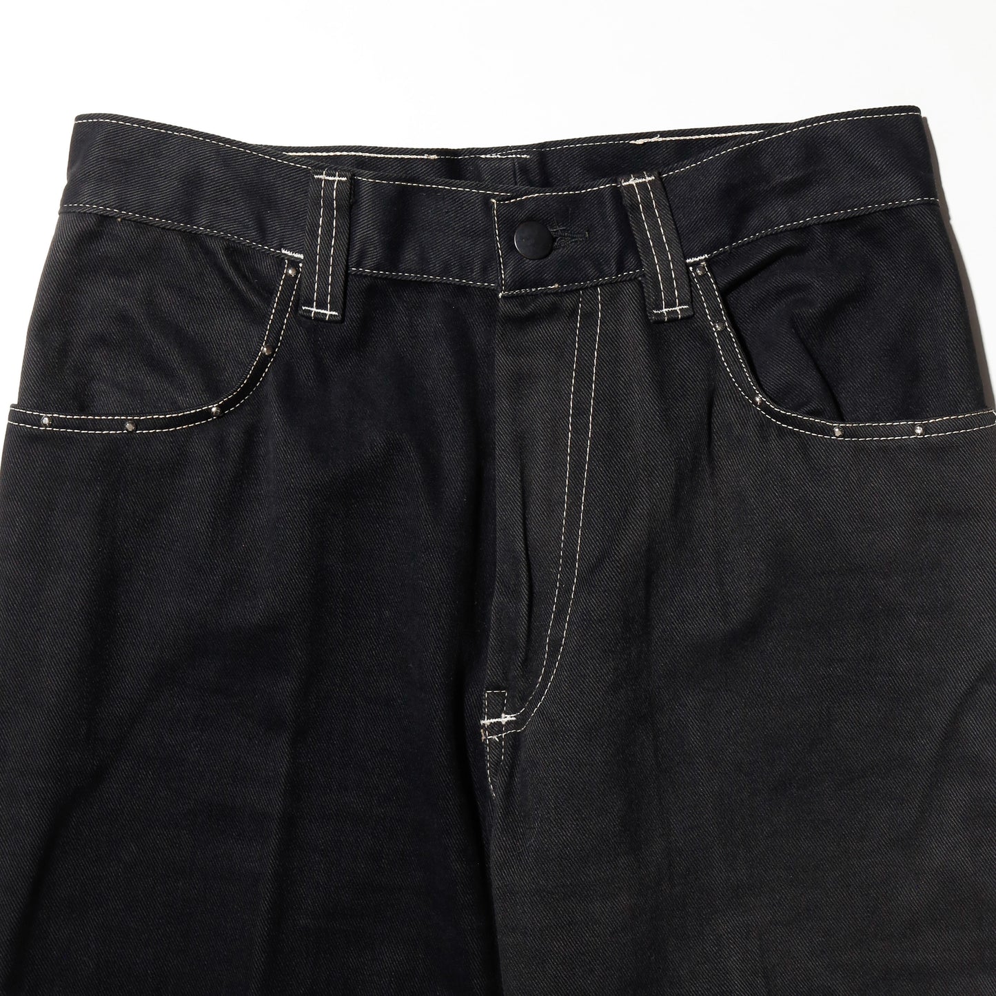*one-off custom flare jeans
