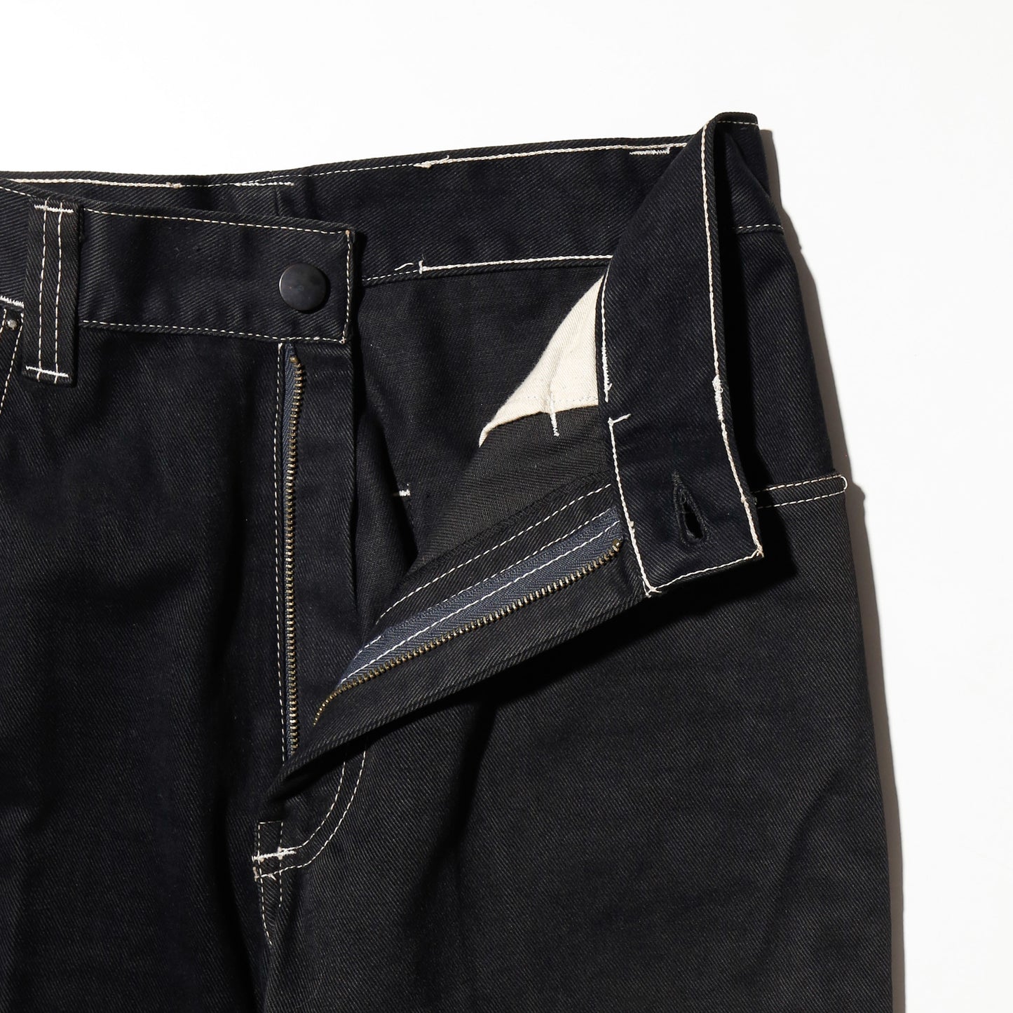 *one-off custom flare jeans