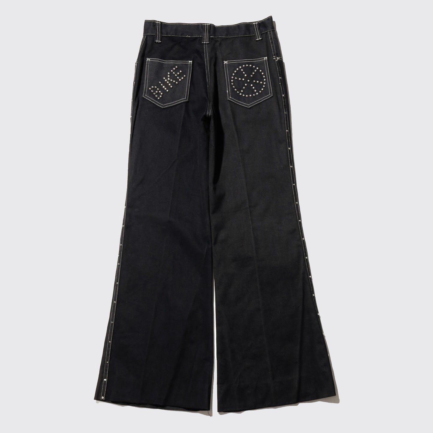 *one-off custom flare jeans