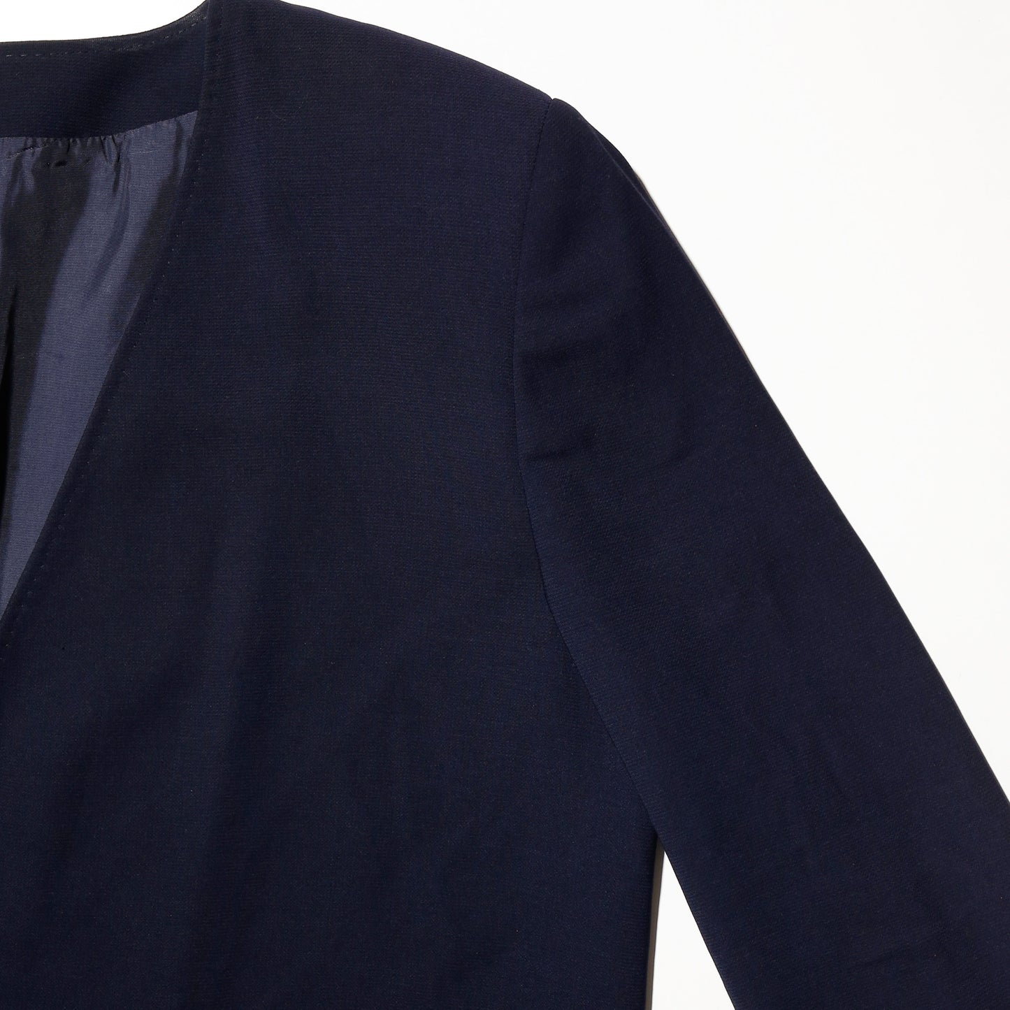 vintage 80's Burberrys' collarless jacket