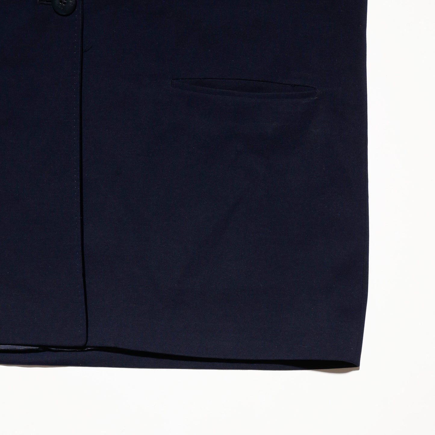 vintage 80's Burberrys' collarless jacket