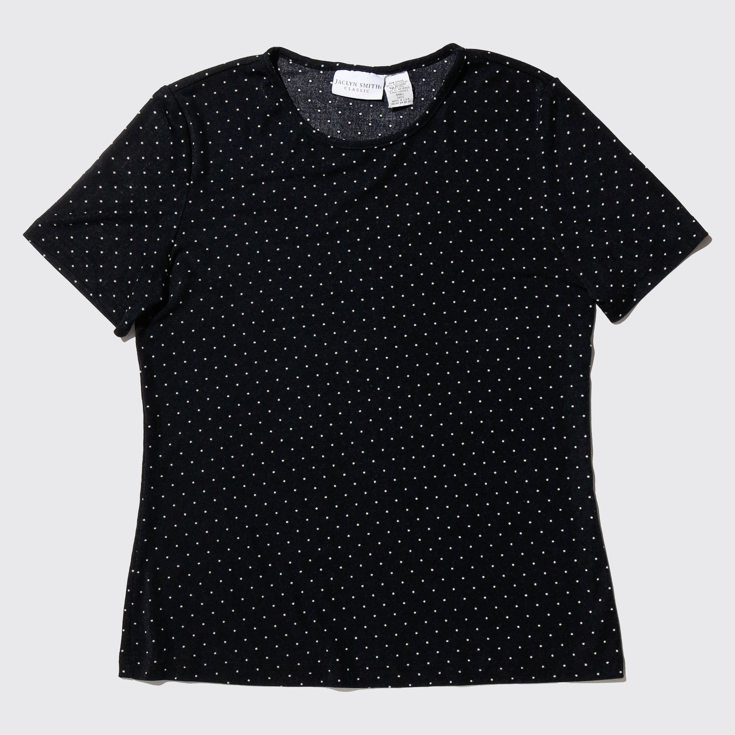 vintage 90's dots skinny cut sew