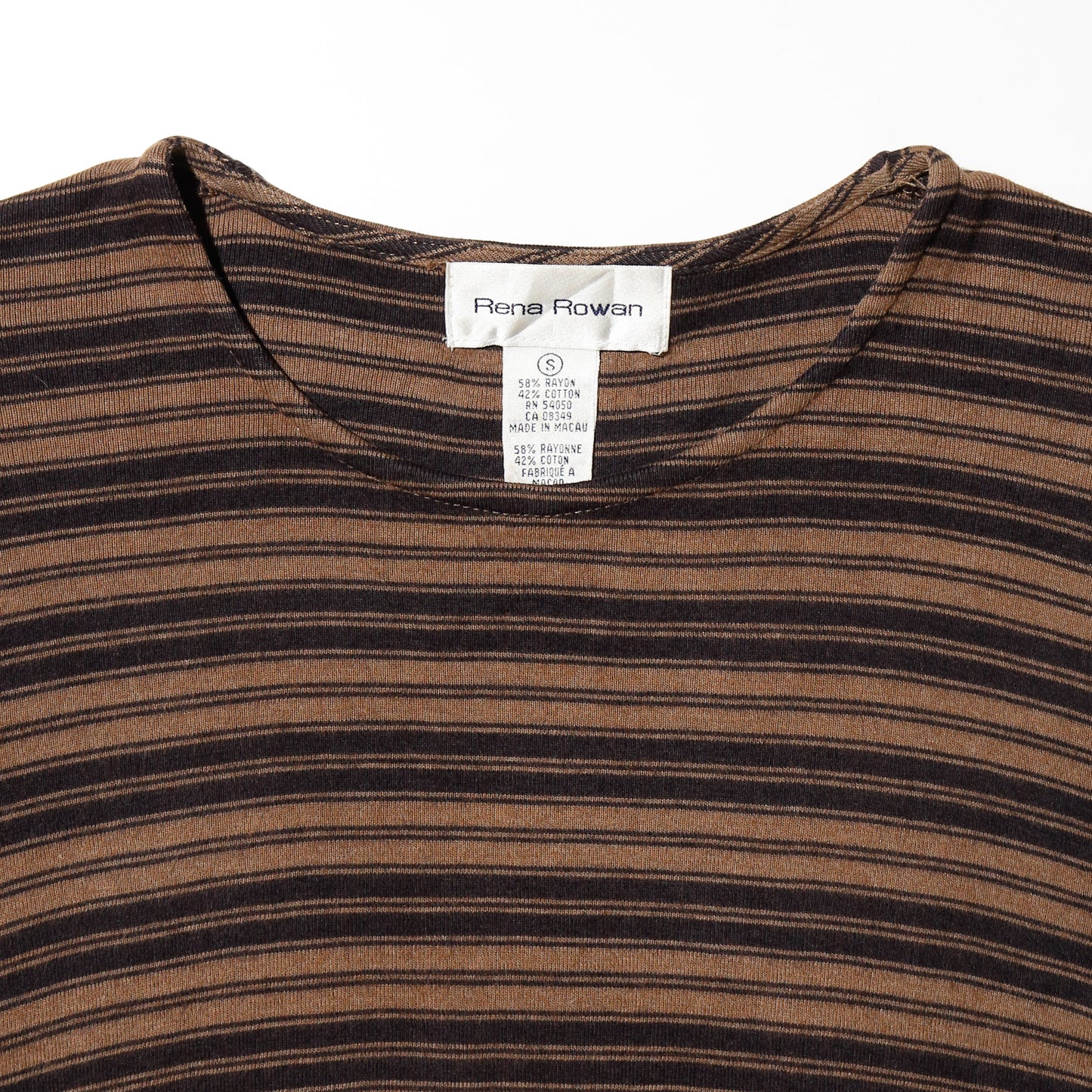 vintage border skinny cut sew