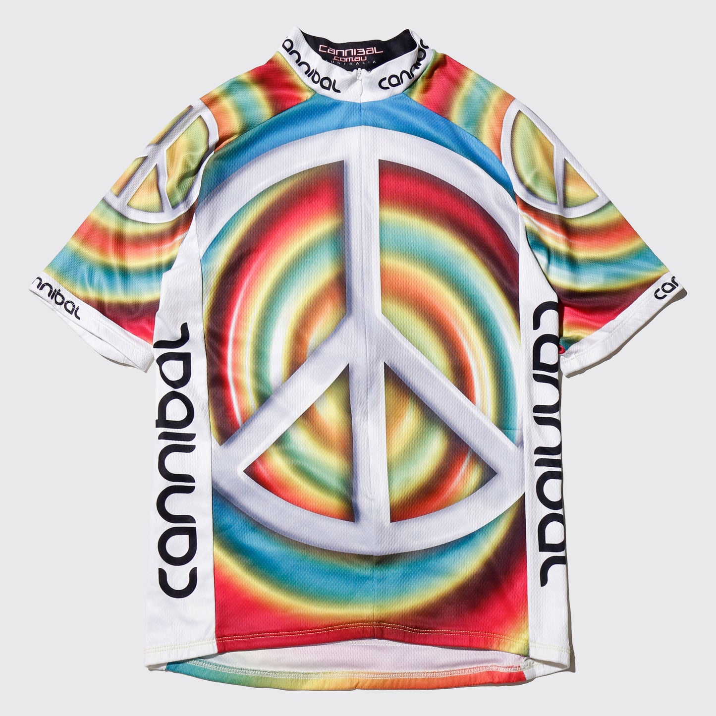 vintage peace cycling shirt