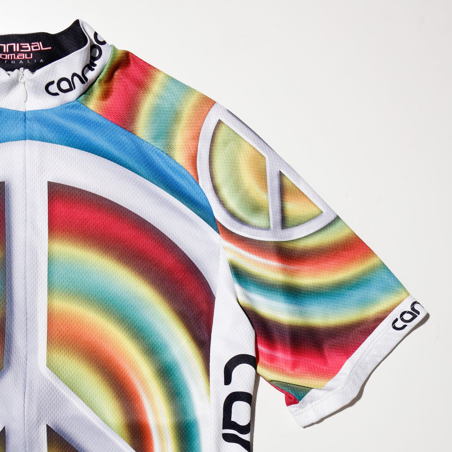 vintage peace cycling shirt