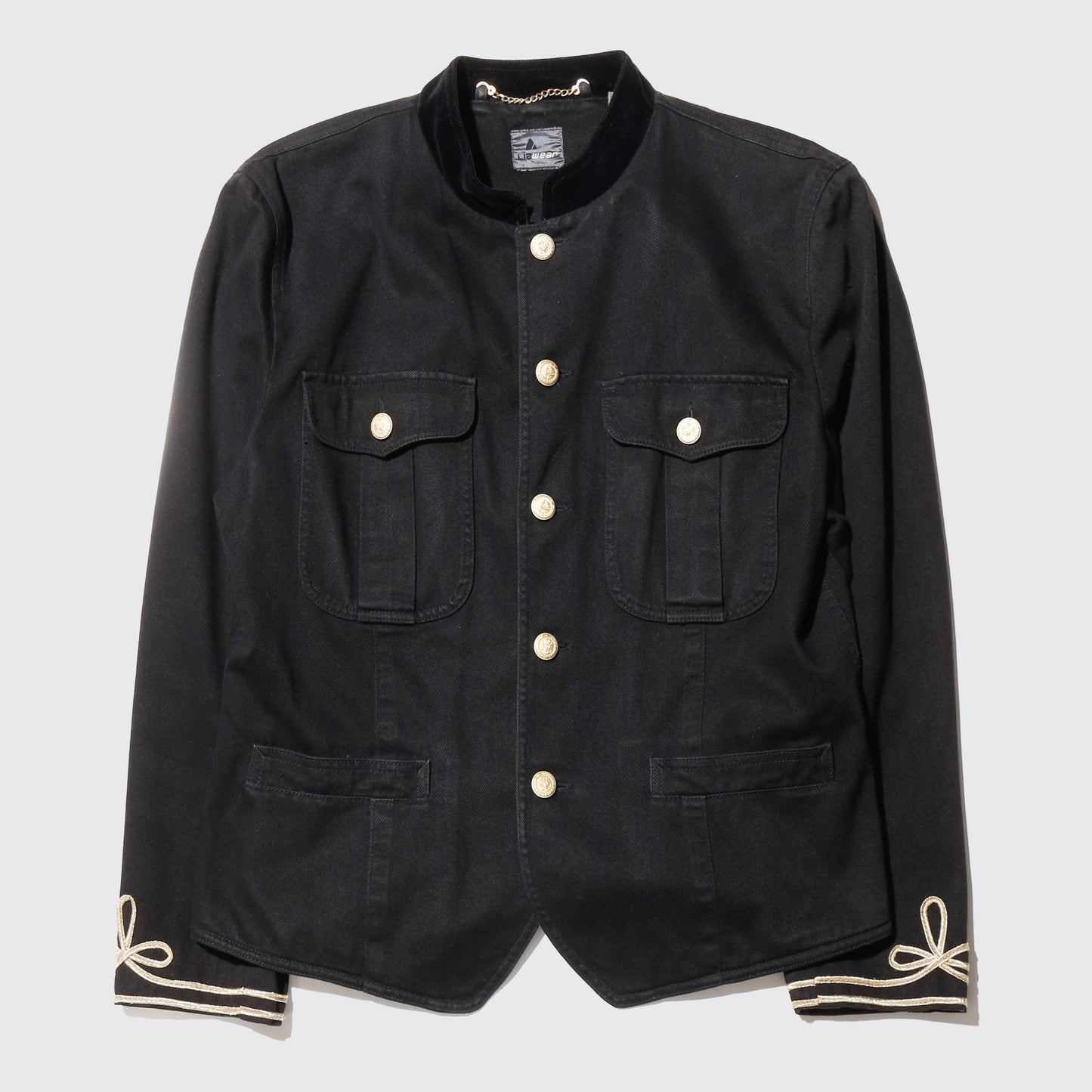 vintage broderie napoleon jacket