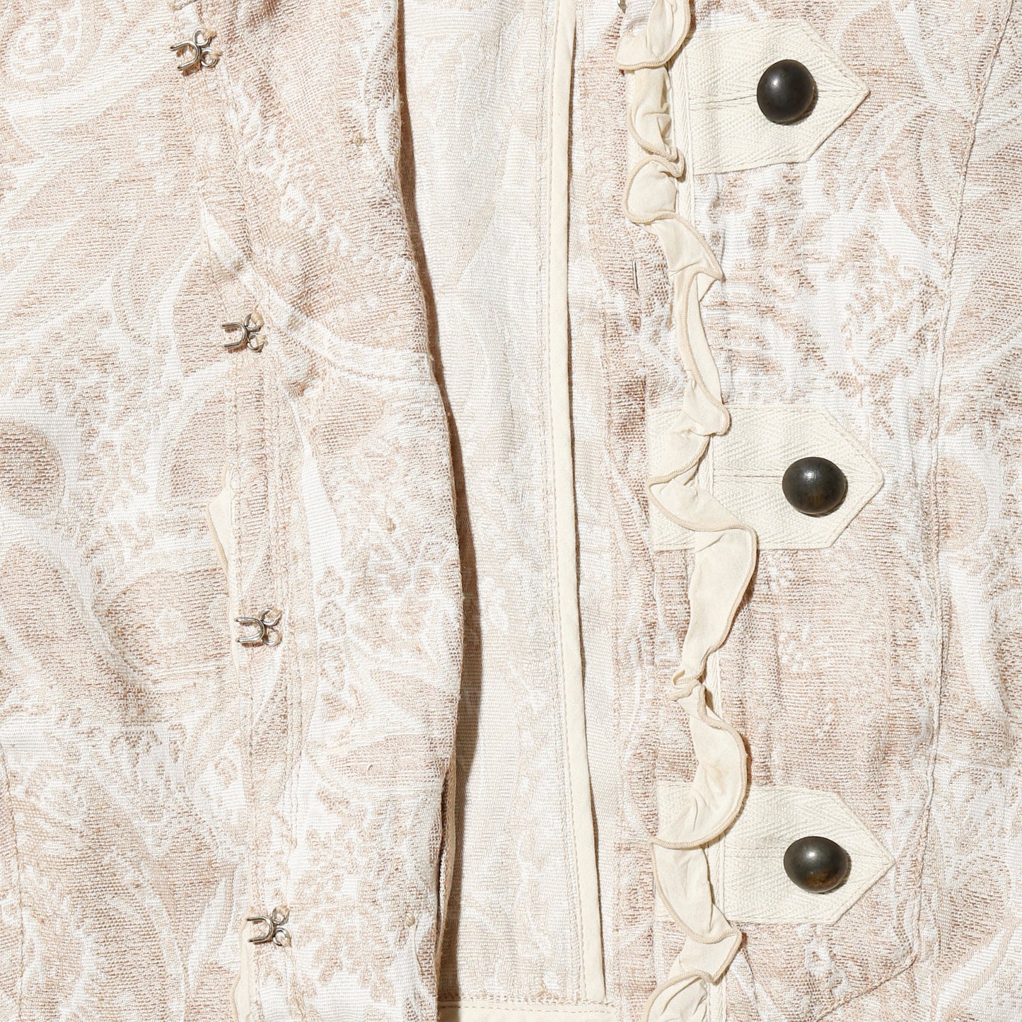 vintage jacquard napoleon jacket