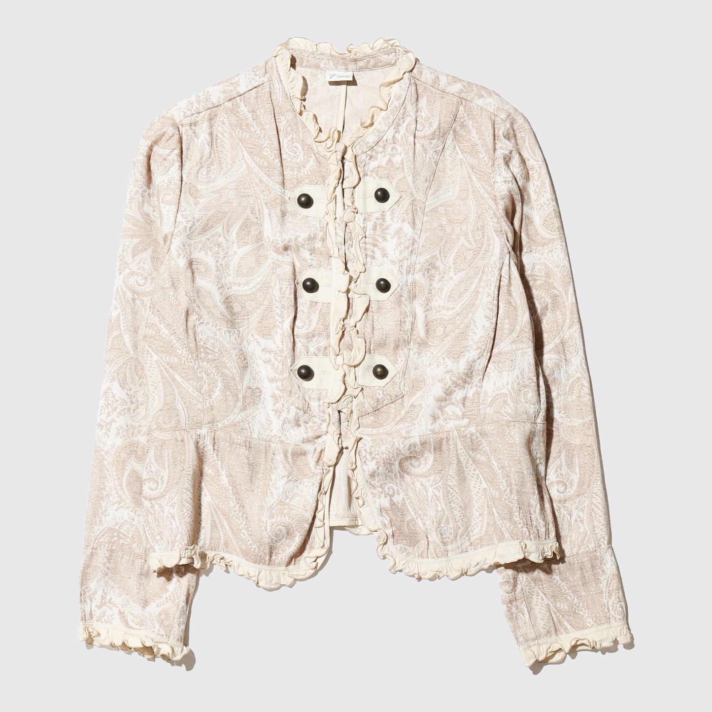 vintage jacquard napoleon jacket