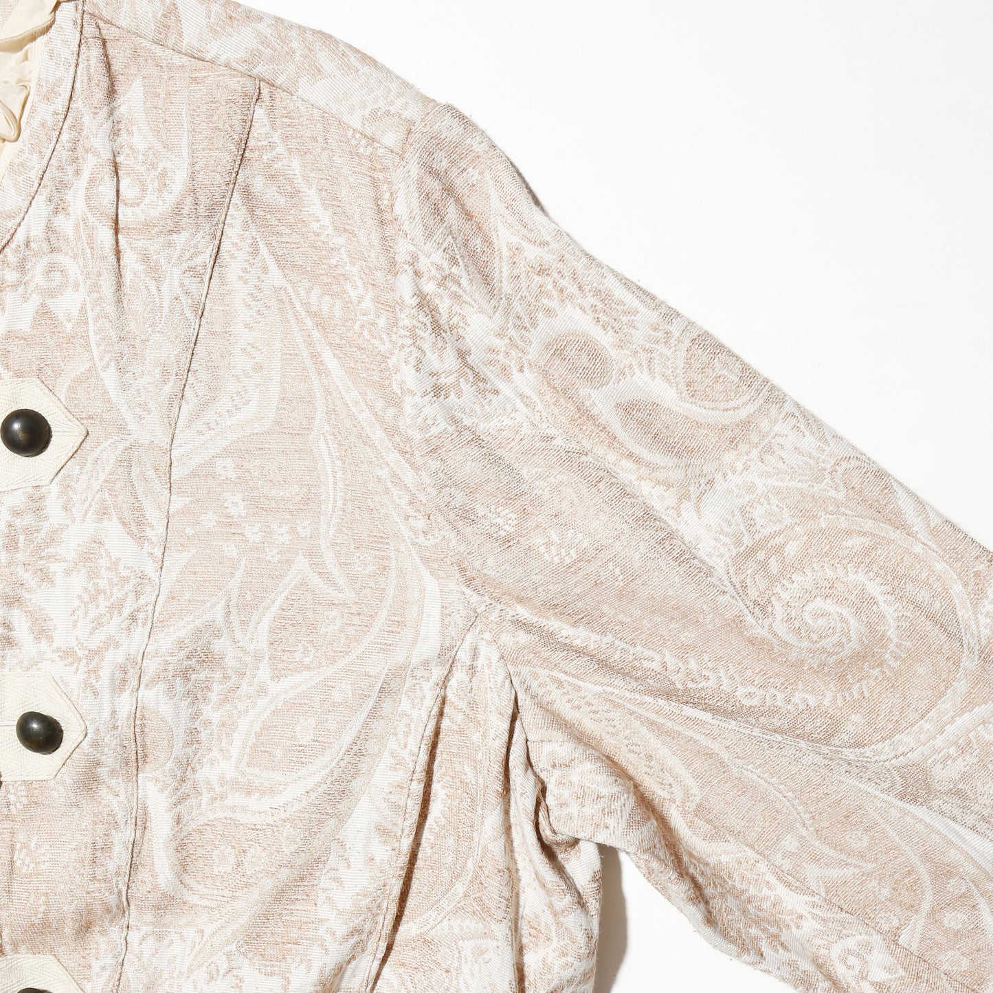 vintage jacquard napoleon jacket