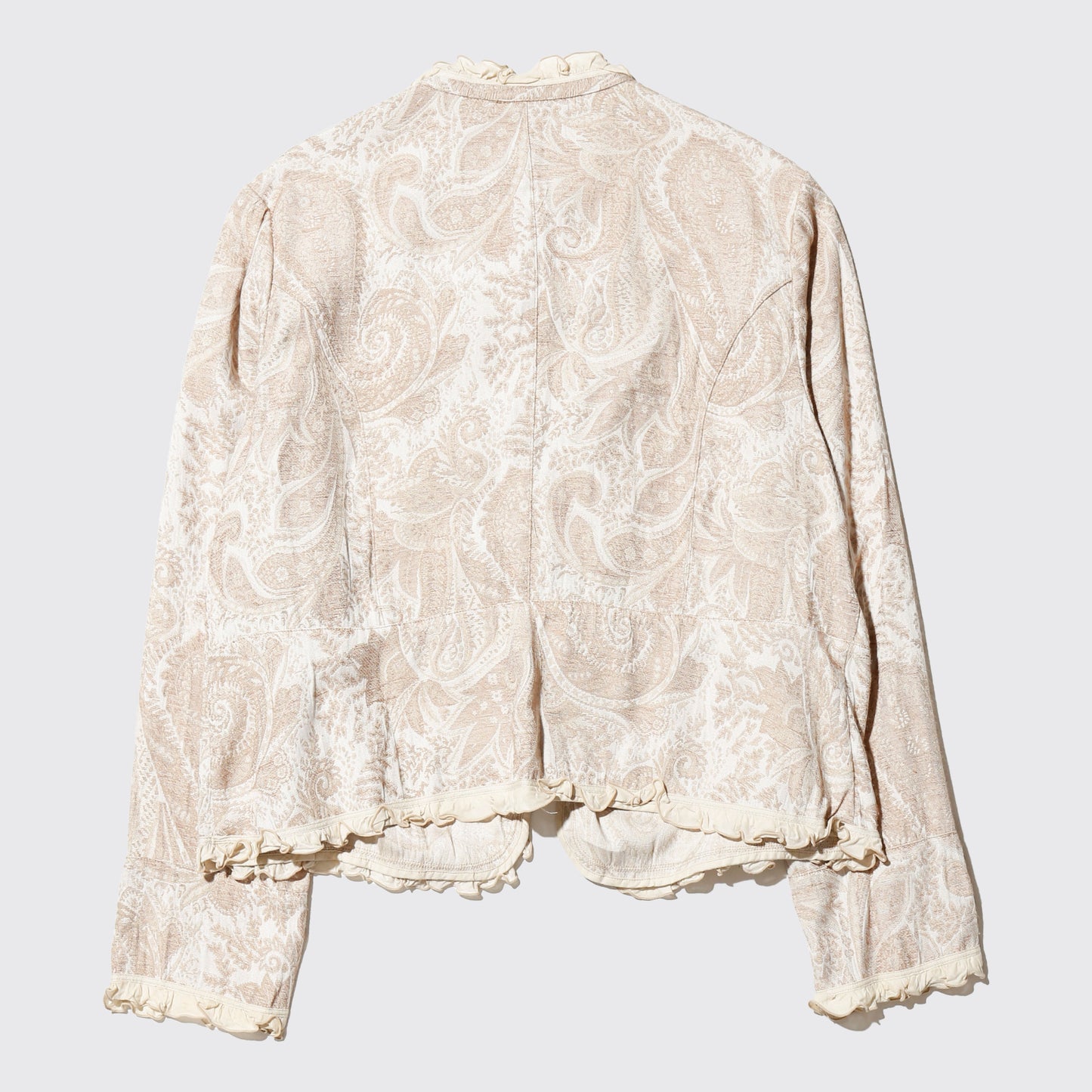 vintage jacquard napoleon jacket