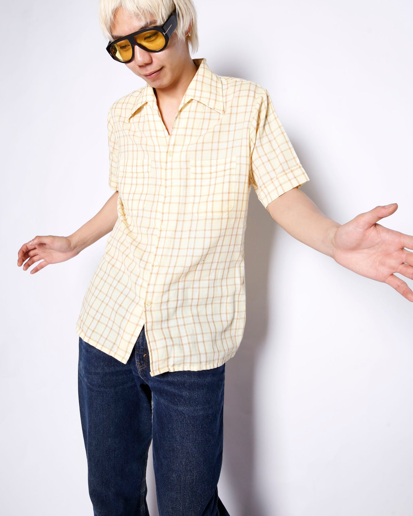 vintage 70's VAN HEUSEN h/s shirt