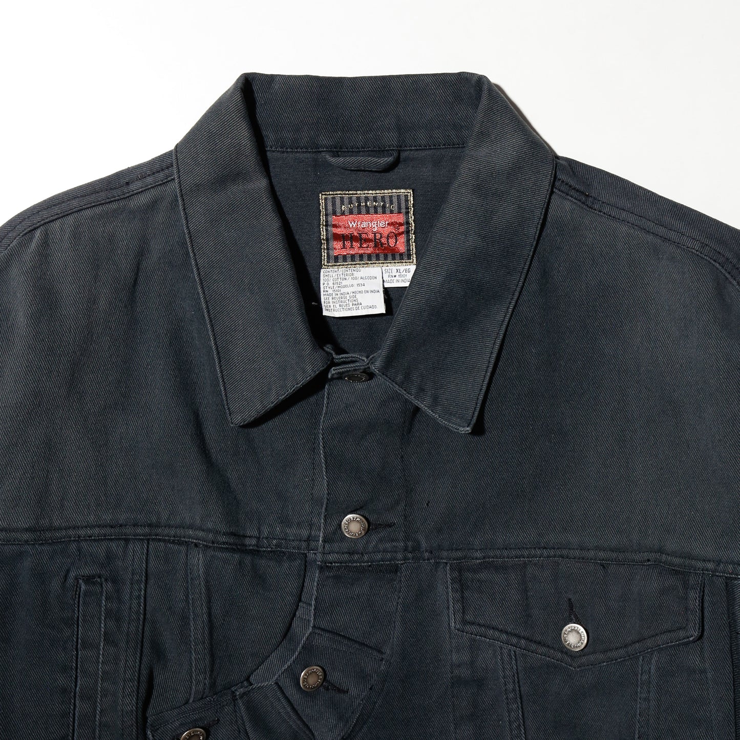 *one-off unbalance trucker jacket