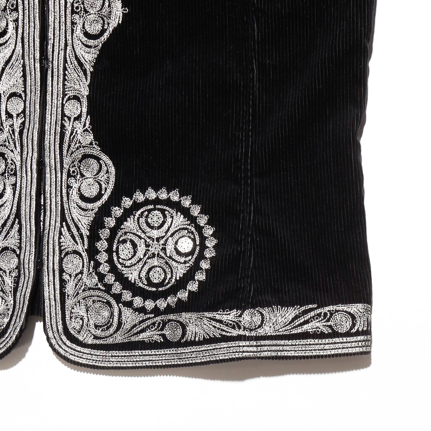 vintage chico's broderied matador jacket