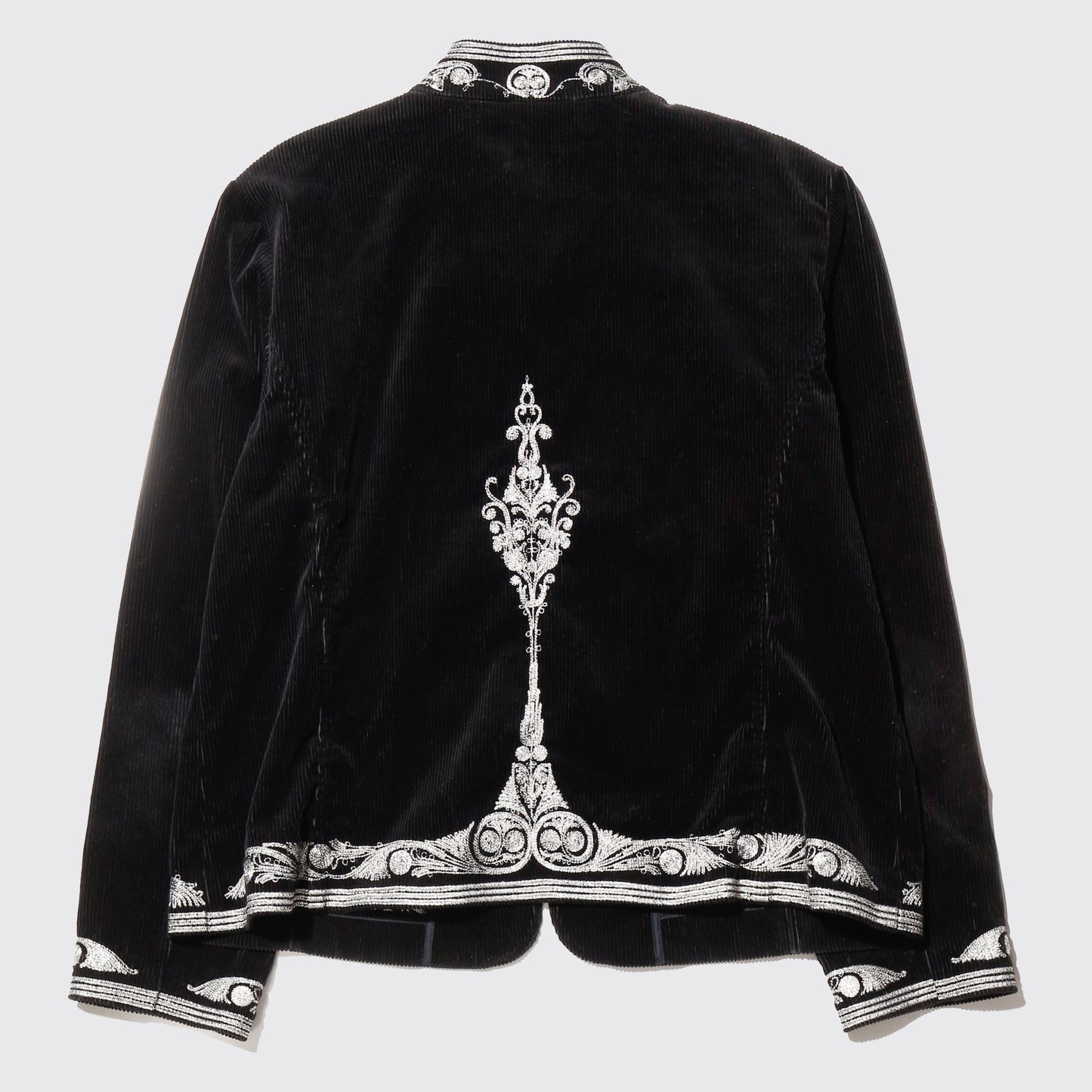 vintage chico's broderied matador jacket