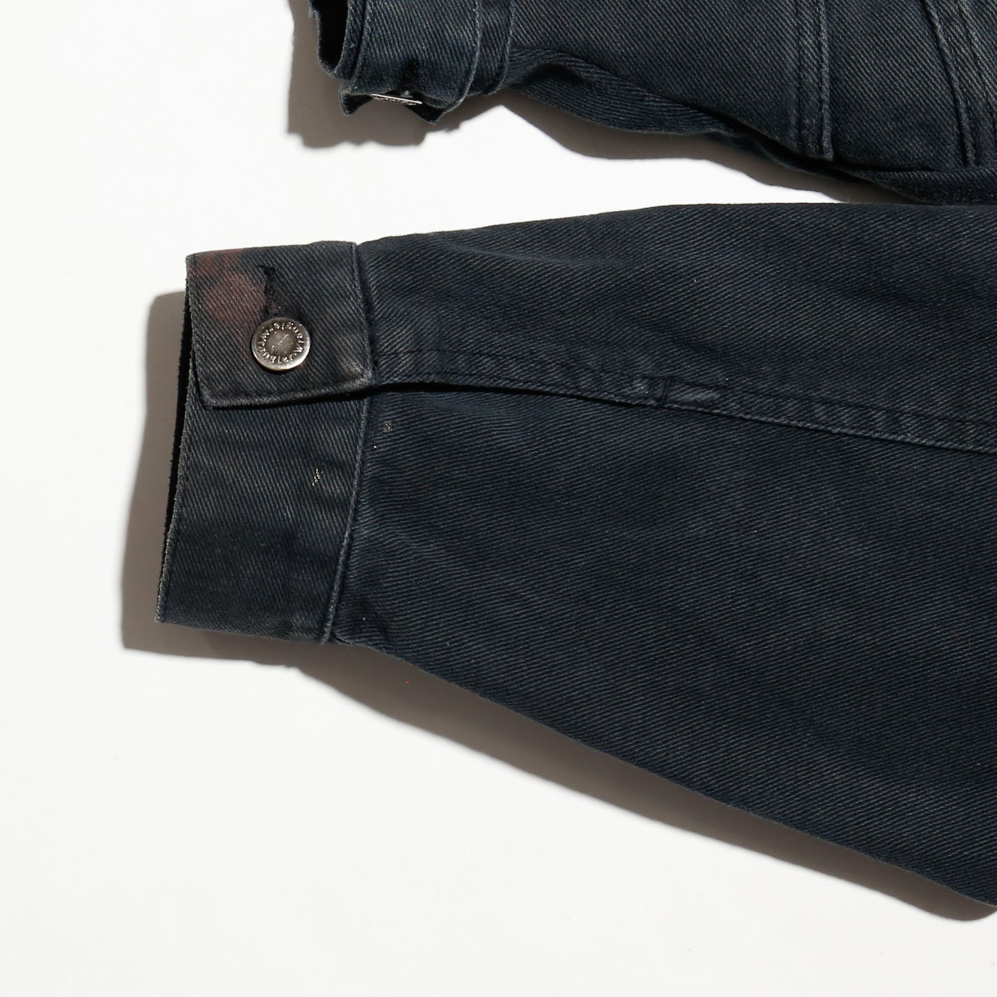 *one-off unbalance trucker jacket