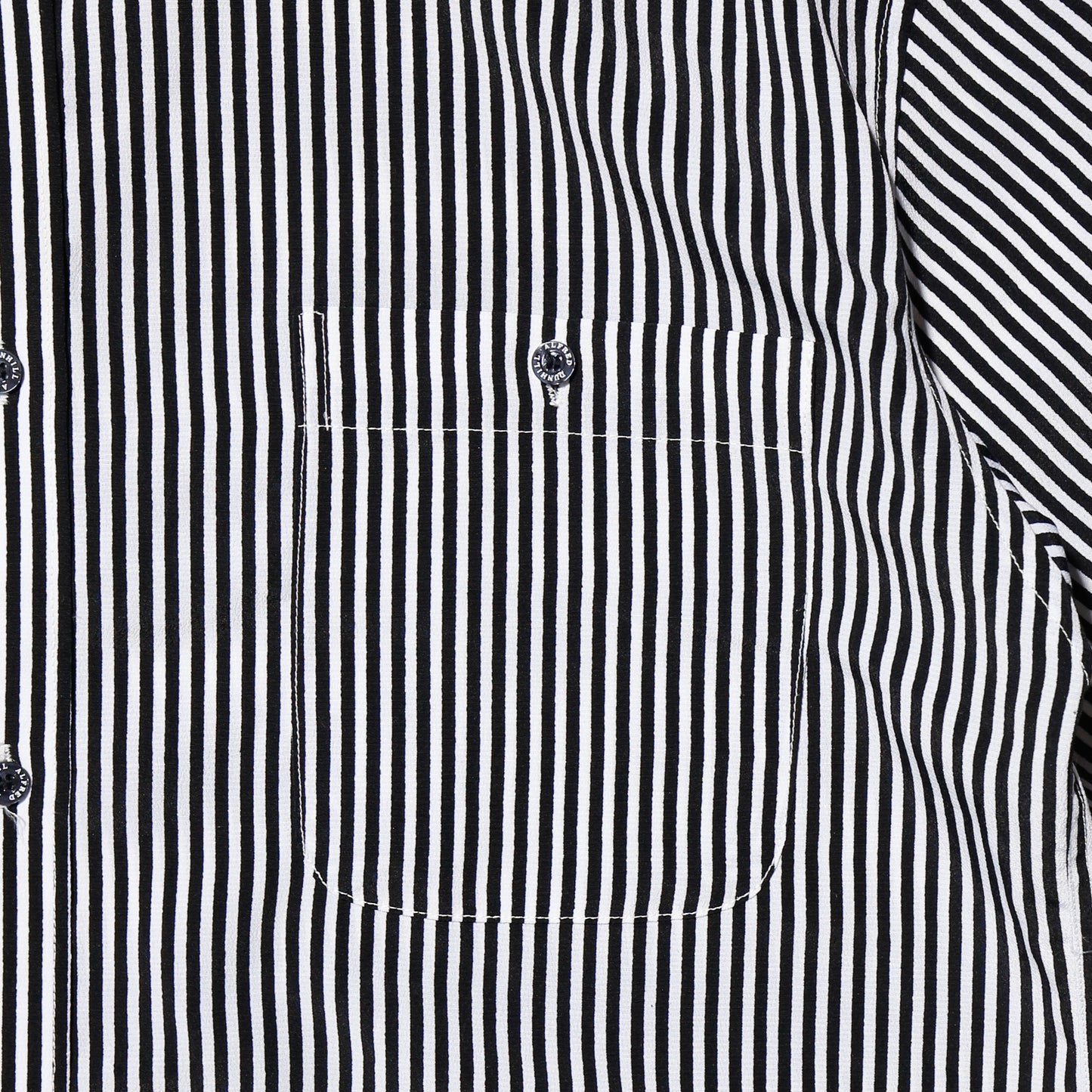 vintage striped h/s bd shirt