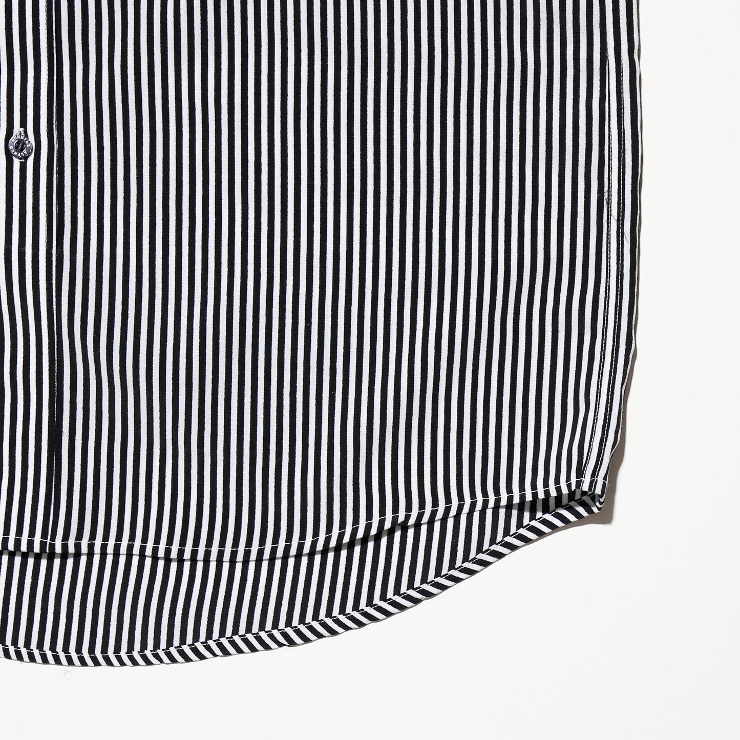 vintage striped h/s bd shirt