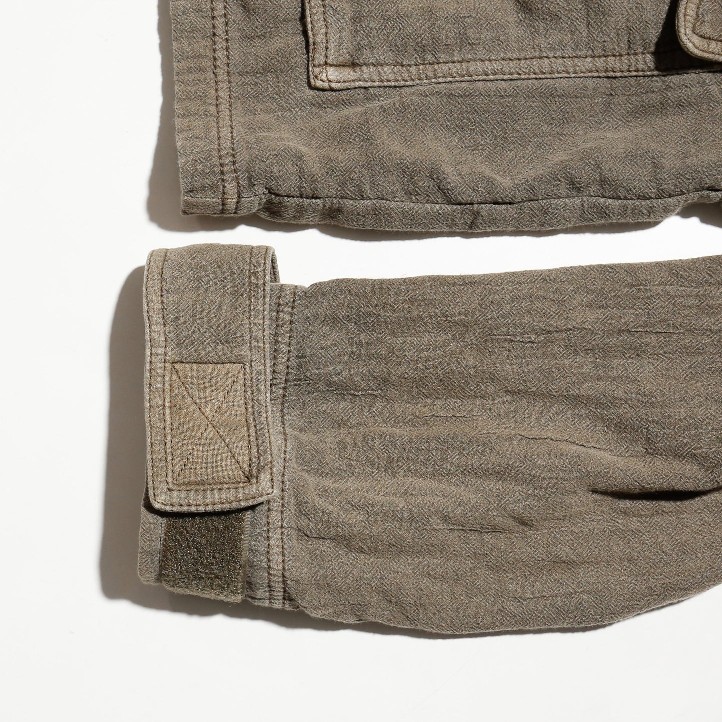 vintage cropped cotton aviator jacket