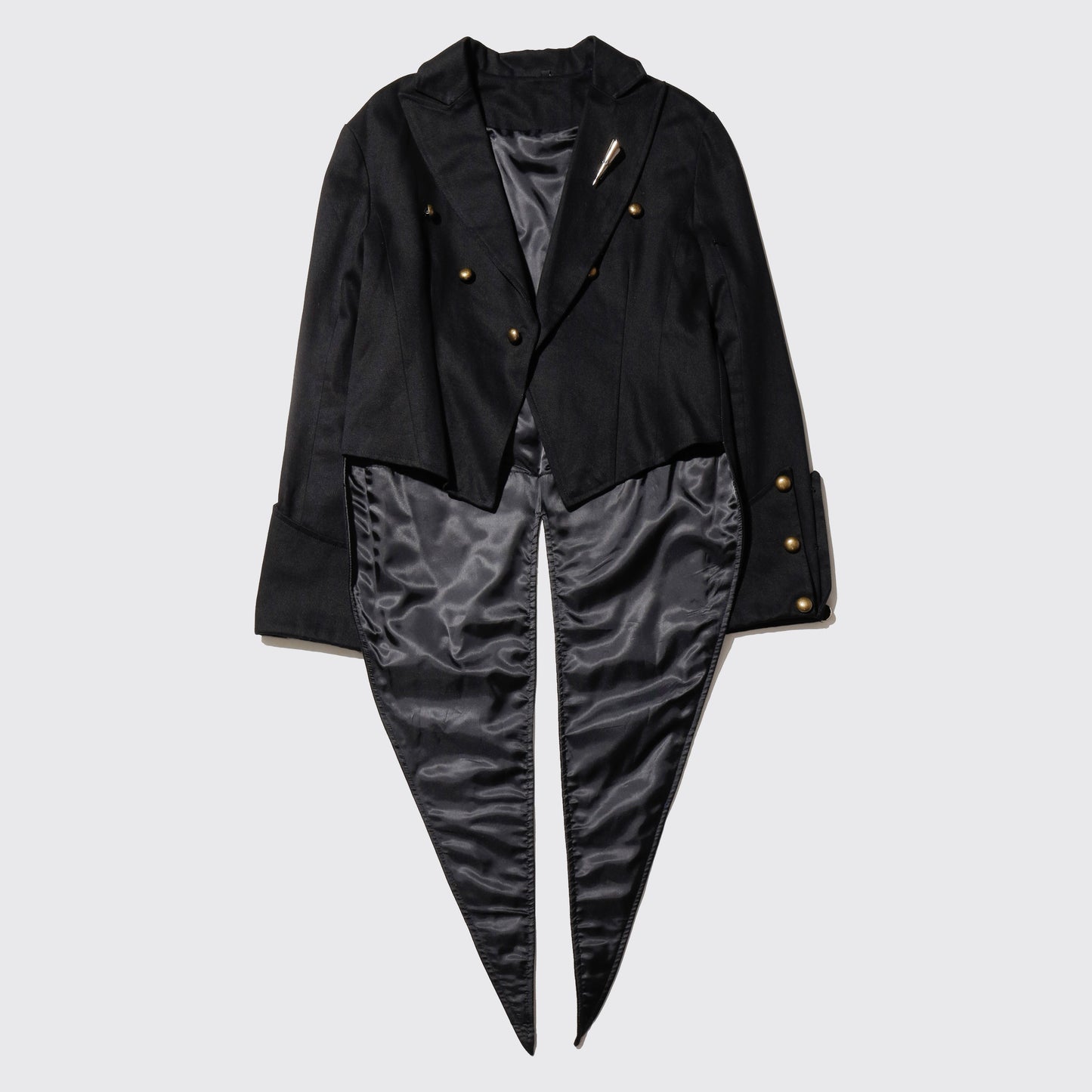 vintage double breasted swallow tail jacket