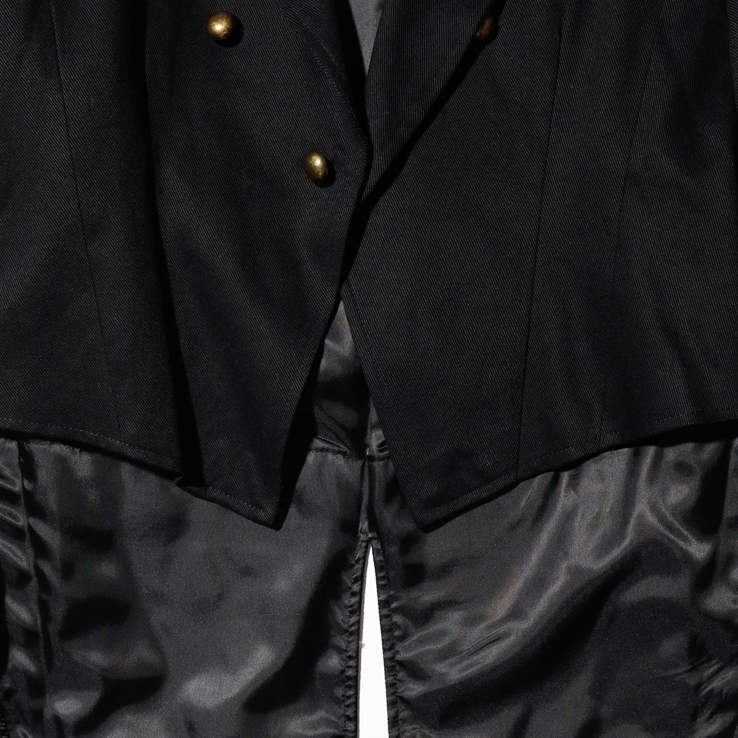 vintage double breasted swallow tail jacket