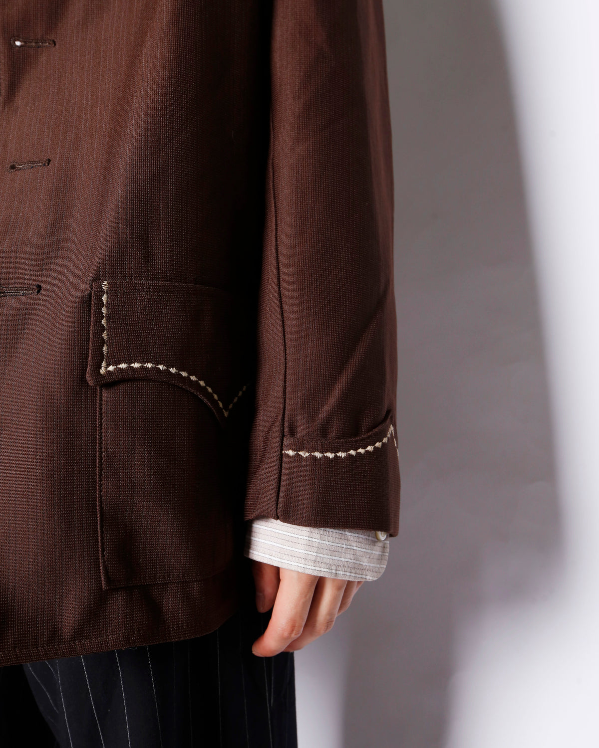 vintage 70's western poly leisure jacket