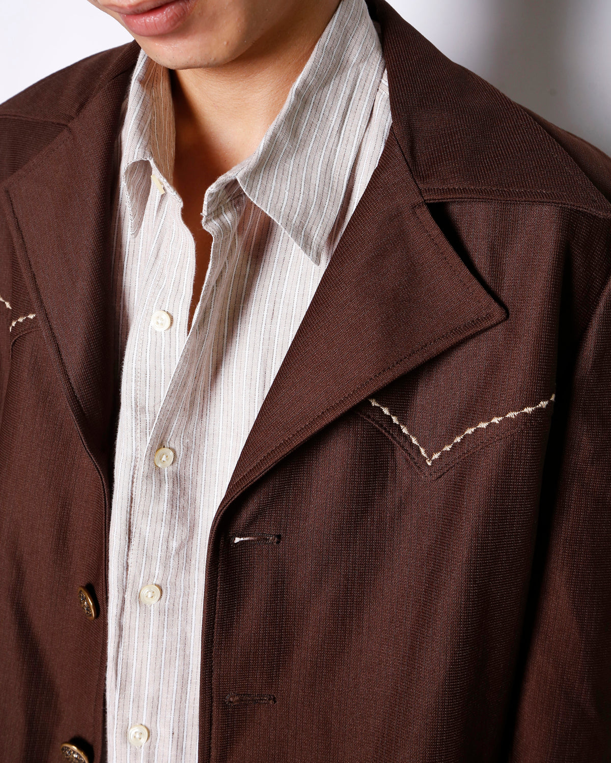vintage 70's western poly leisure jacket