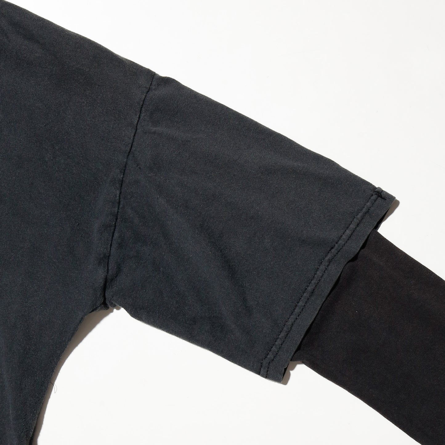 *one-off hybrid hooded cut sew, with detachable gloves