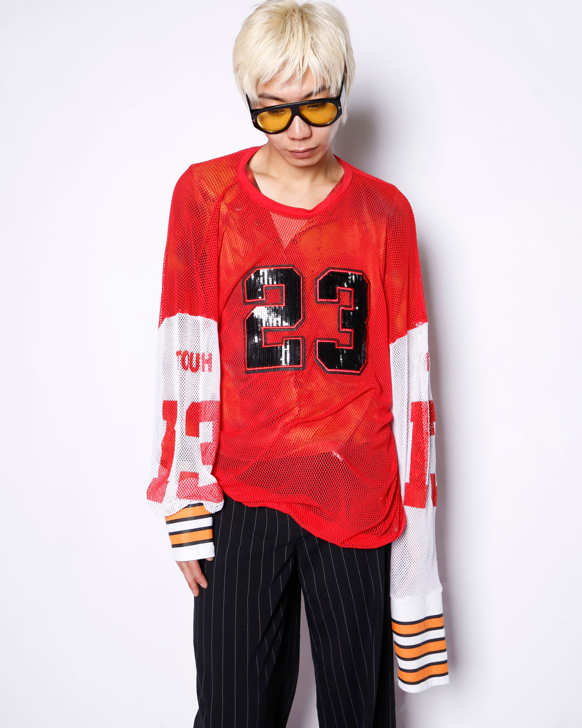 vintage numbering loose football jersey