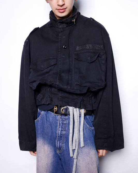 *one-off ribbed field jacket *resized
