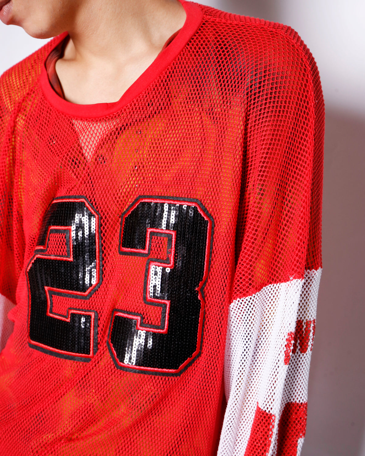 vintage numbering loose football jersey