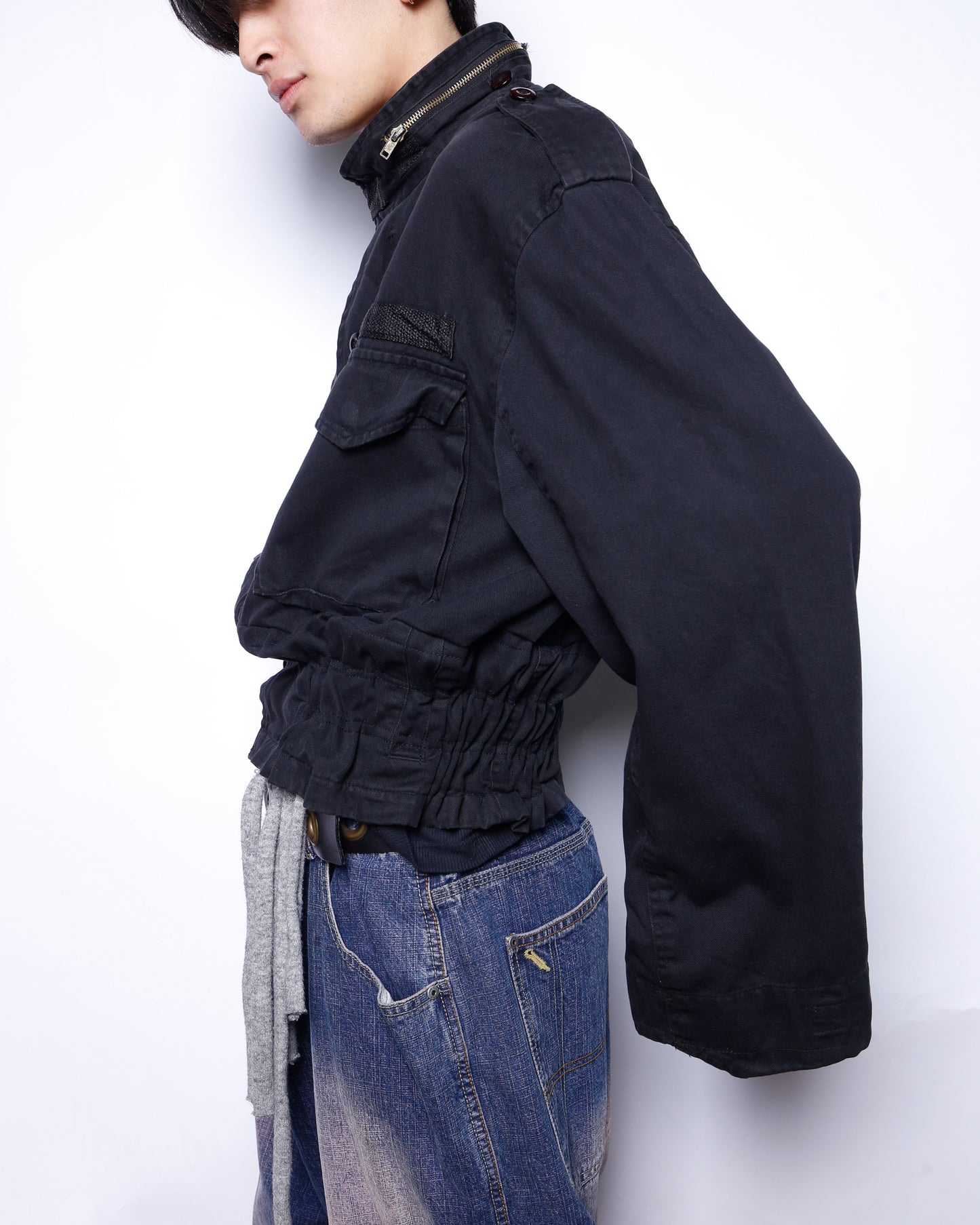 *one-off ribbed field jacket *resized