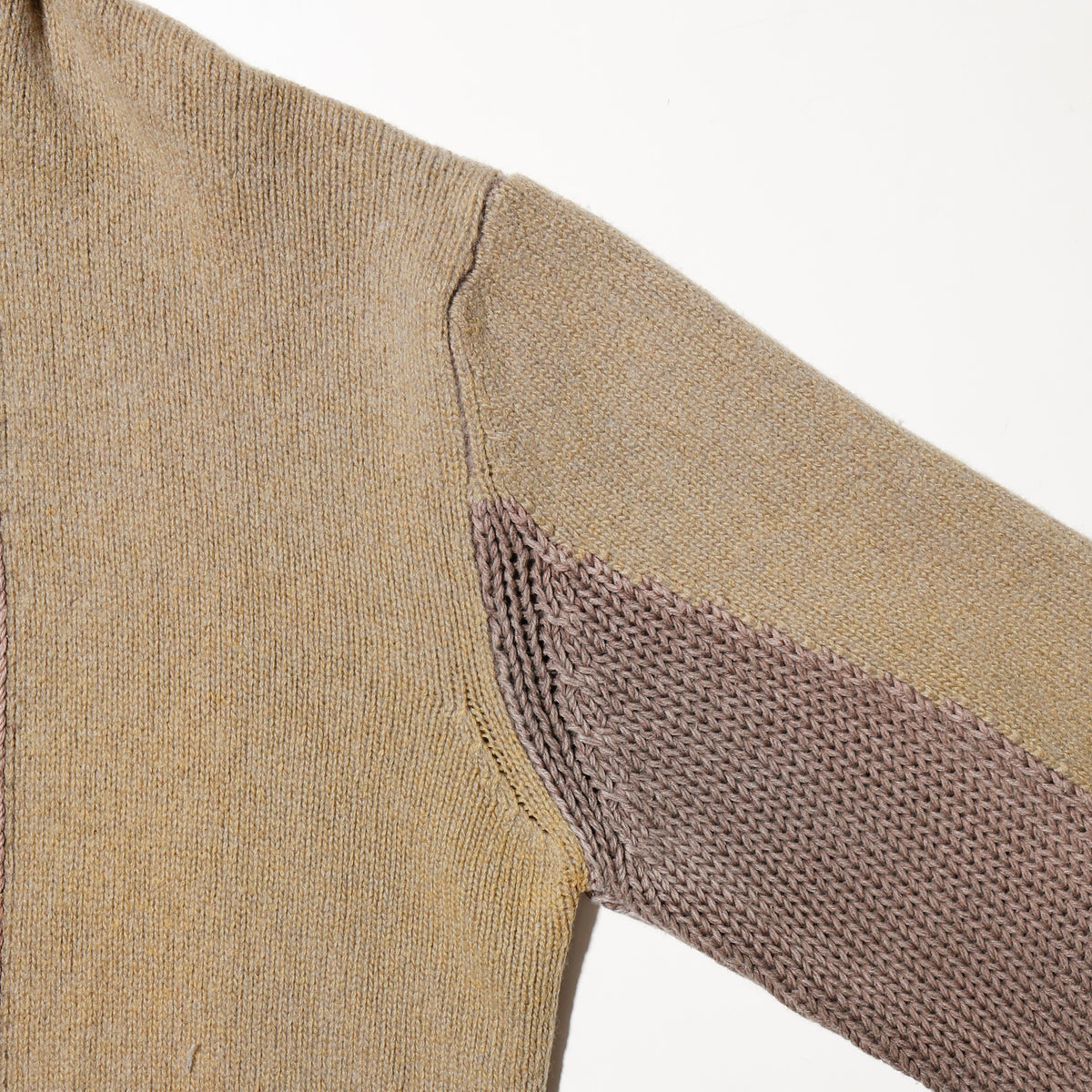 vintage carble knit hoodie