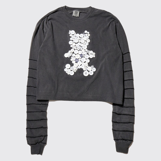 *one-off tsugihagi sleeve l/s - button assemblage