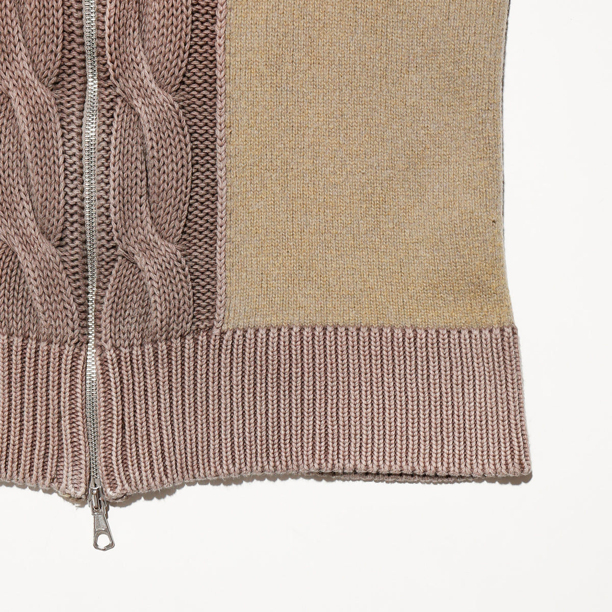 vintage carble knit hoodie