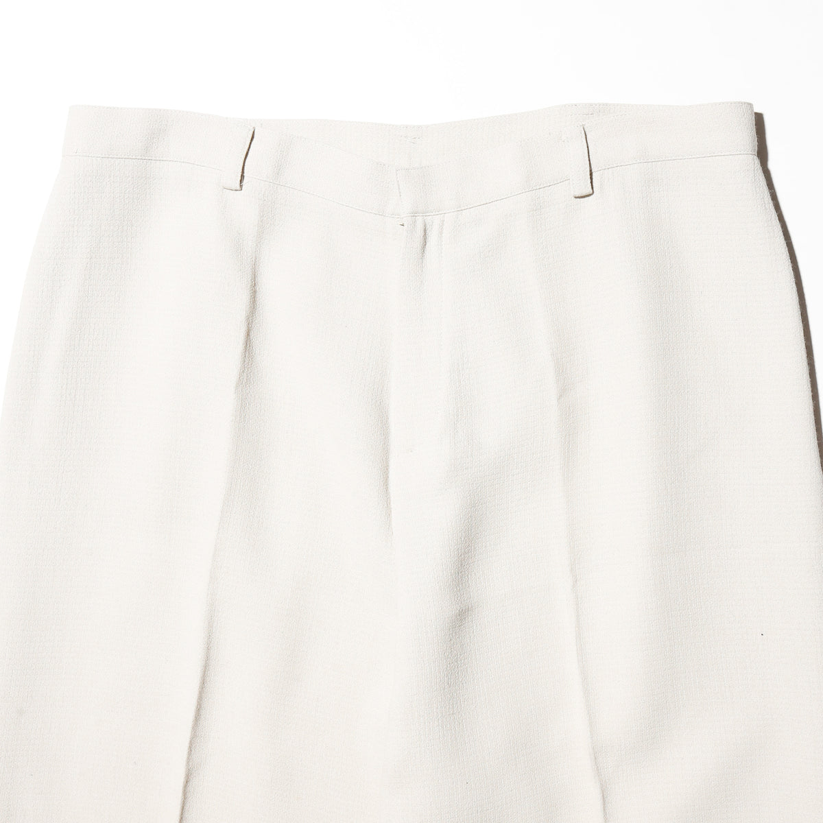 vintage textured wide slacks