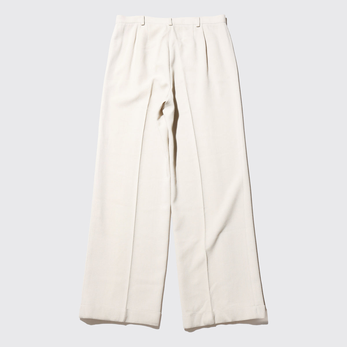 vintage textured wide slacks
