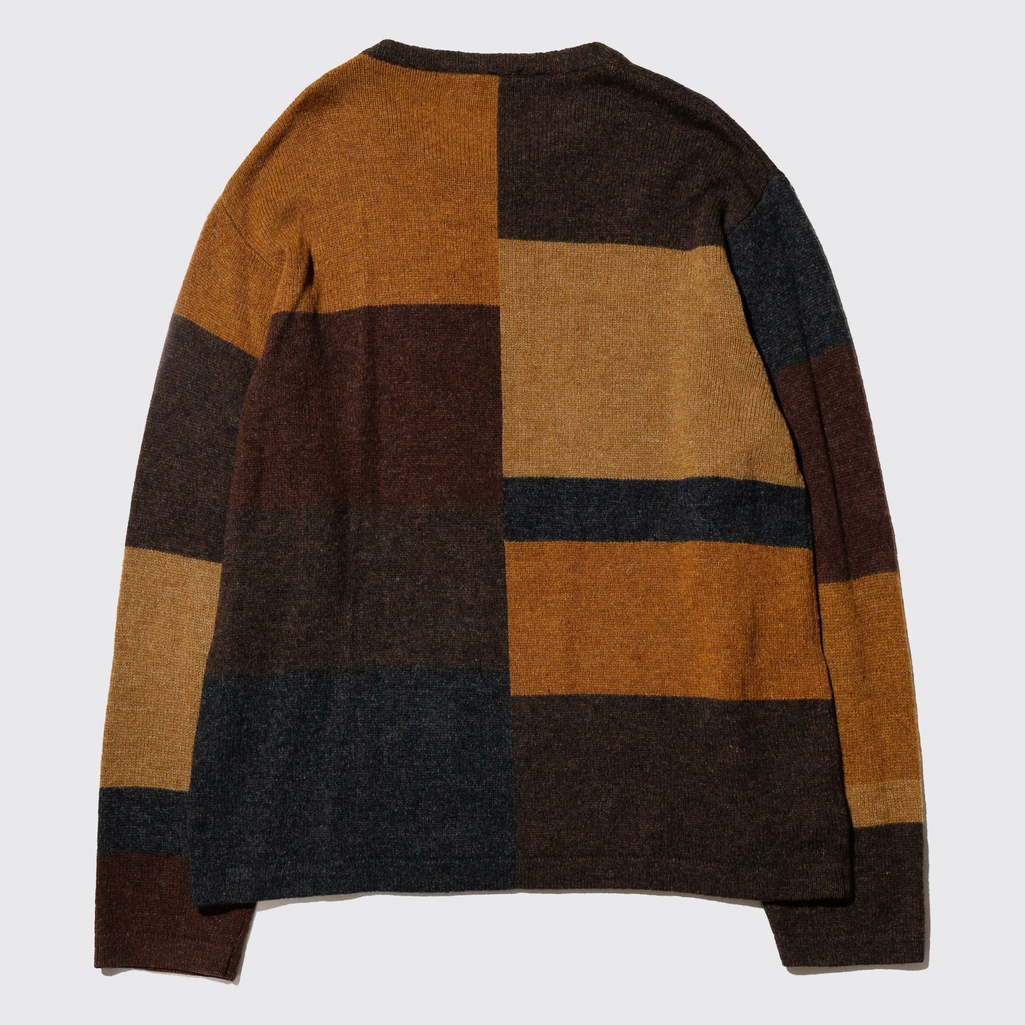 vintage perry ellis block sweater