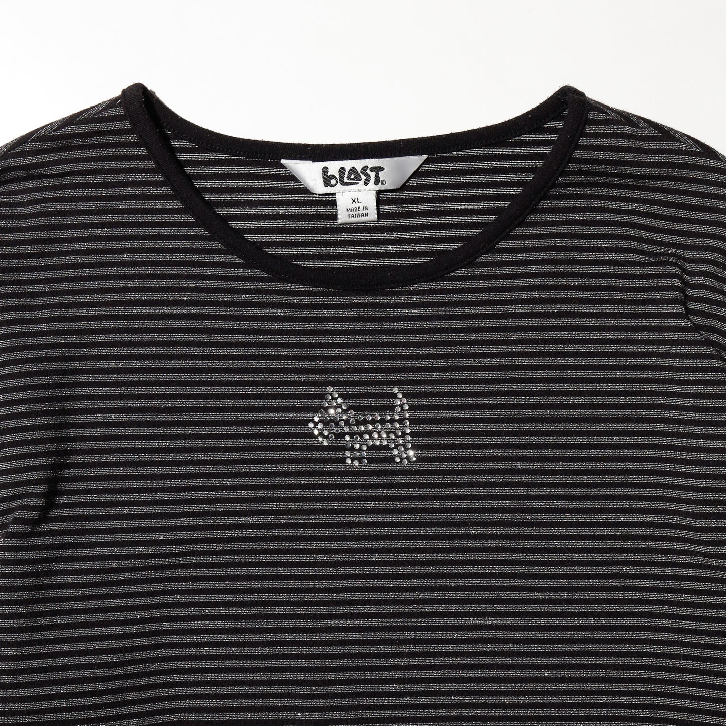 vintage shinny dog border l/s