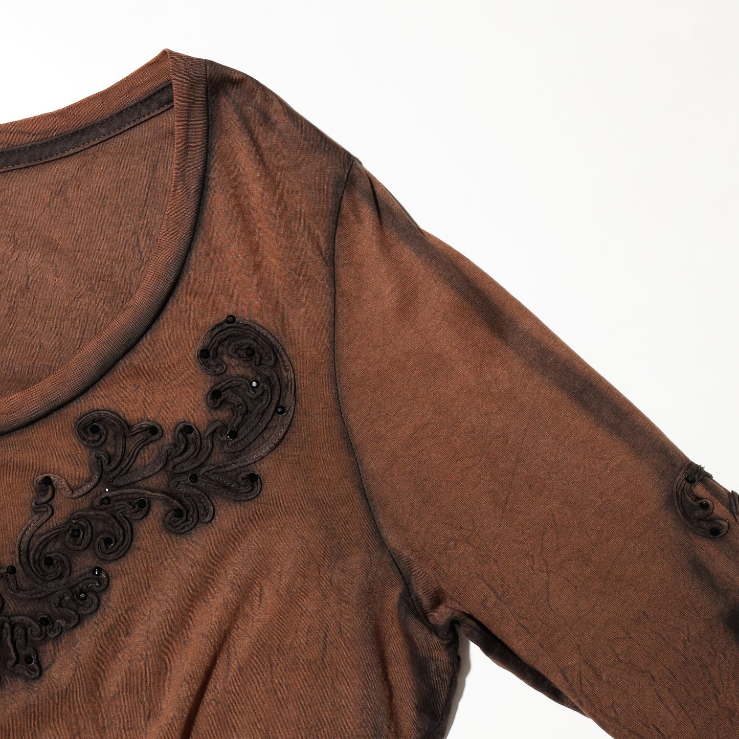 vintage acid broderied cut sew