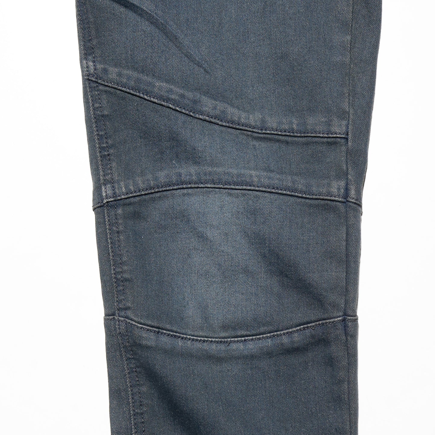 vintage open side slim flare jeans