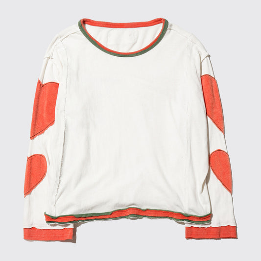 vintage love patch wide cut sew