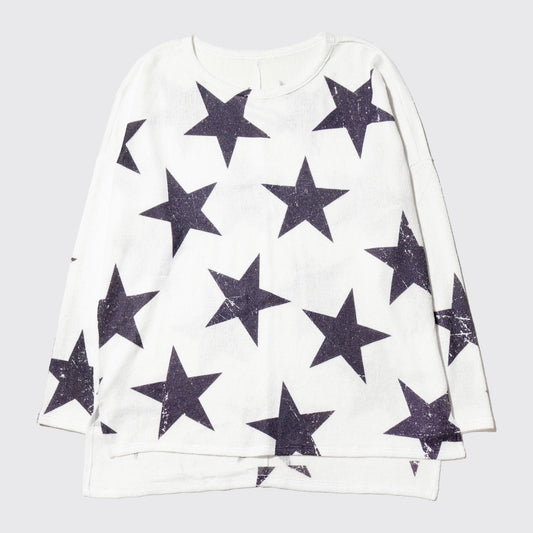 vintage starfield loose pullover