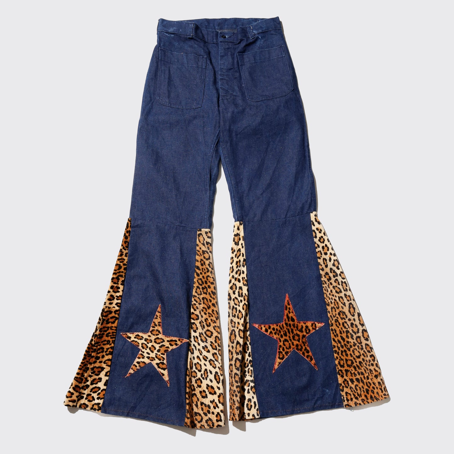 *one-off star mega flare jeans